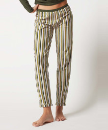 NUIT & INTERIEUR : Pantalon à rayures butternut stripes