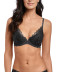 Soutien gorge push up plunge Wacoal Lace Perfection charcoal gris anthracite WE135003 CHL