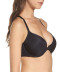 Soutien gorge coque ouverture frontale Wacoal Lace Impression noir WA853257 BLK profil face