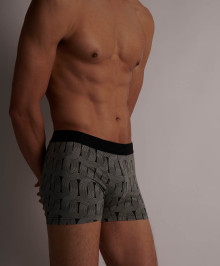 HOMME : Pack 2 boxers Aubade Knit / Gris chiné