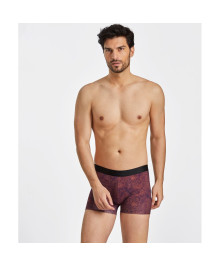 HOMME : Boxer Aubade Old tattoo violet