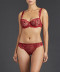 Soutien gorge corbeille Art of Ink french red Aubade TD14 FREN 2