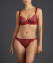 Soutien gorge push up Art of Ink french red Aubade TD18 FREN 2