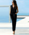 Combi pantalon de plage Lise Charmel bain Ajourage Couture noir ASA3015 NO 2