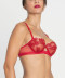 Soutien gorge corbeille Lise Charmel Glamour Couture rouge ACH3007 GD 11