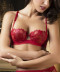 Soutien gorge corbeille Lise Charmel Glamour Couture rouge ACH3007 GD 6