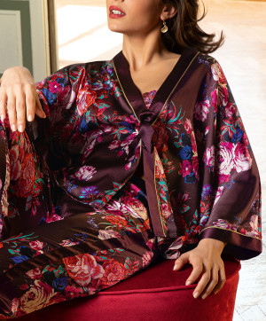 Kimono en soie Lise Charmel Aveu en Fleurs aveu pétale ALH2243 AP fashion