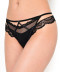 Tanga Lise Charmel Nouvel eros Noir or ACG0030 NR 5