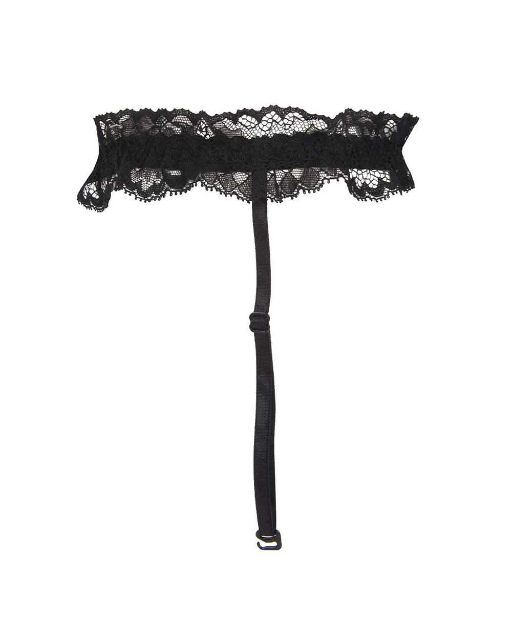 Sexy garter Glamour Couture black LISE CHARMEL